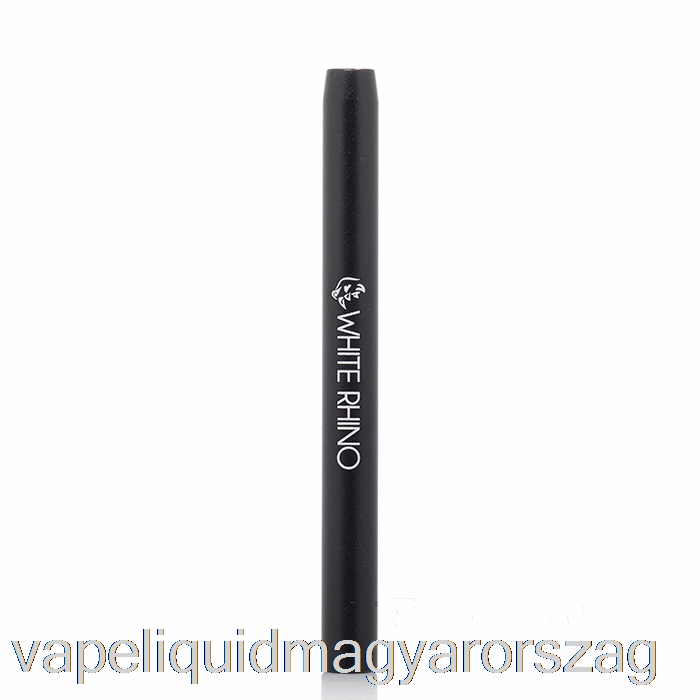 Fehér Orrszarvú Fém Denevér Kóstolócső Fekete Vape Toll